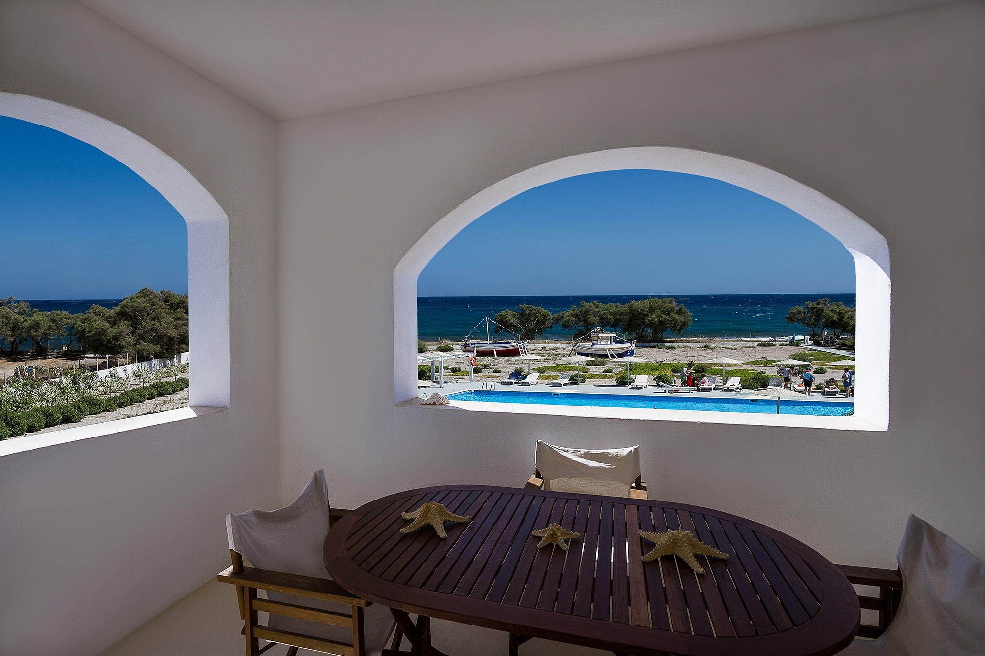 Sea Sound White Katikies Aparthotel Exomitis  Εξωτερικό φωτογραφία