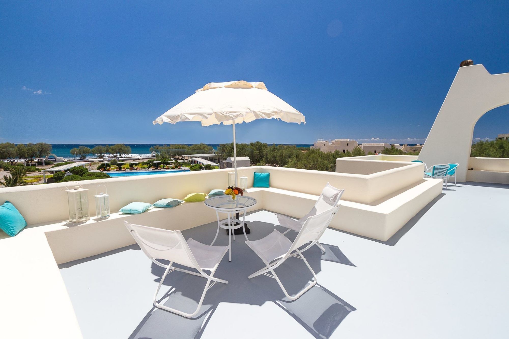 Sea Sound White Katikies Aparthotel Exomitis  Εξωτερικό φωτογραφία